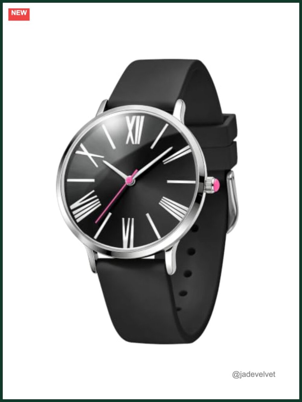 Women Watch Roman Numerals Easy to Read Analog Waterproof